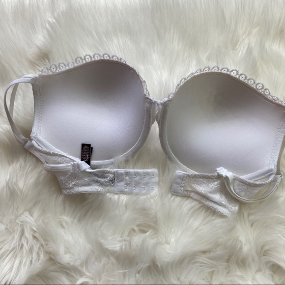 Victoria Secret Very Sexy White Lace Push-up 32DDD - Picture 5 of 11